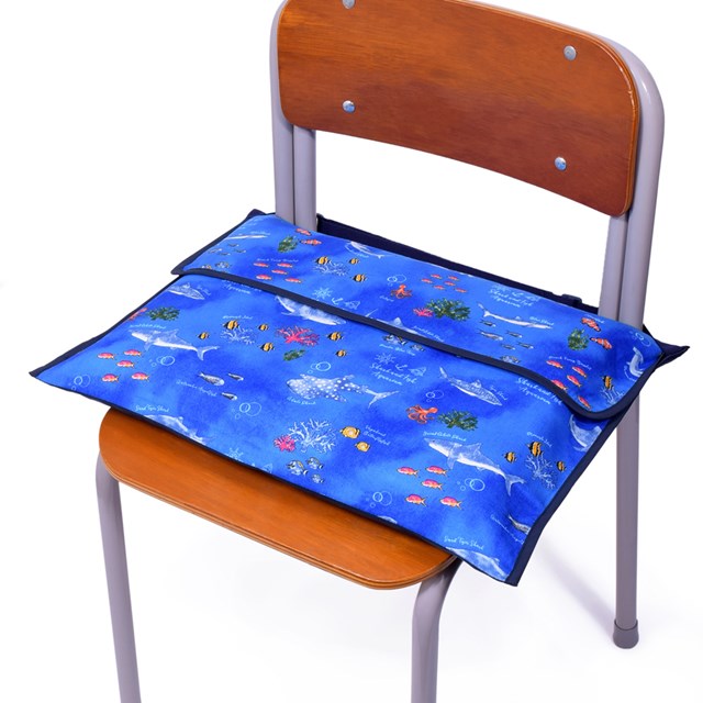 防災頭巾カバー スタンダード 背板幅36cmタイプ ブルーラグーン 子供用 背もたれ 防災頭巾 カバー 座布団 防災ずきんカバー 保育園 幼稚園 小学校 幼稚園 保育園 ざぶとん 防災ずきん 洗える 可愛い 小学校