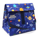 【夏割限定プライス】【ゆうパケット配送】 ランチバッグ 弁当袋 スタンダード 太陽系惑星とコスモプラネタリウム ロイヤルブルー 子供用 お弁当 ランチバッグ 幼稚園 ランチバッグ 小学校