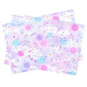 【18日限定5%OFF】ランチョンマット 25cm×35cm 撥水ノーアイロン 2枚セット ユニコーンファンタジー 子供用 ナフキン 幼稚園 ランチクロス テーブル クロス 給食 ランチマット 入園準備 小学生 小学校
