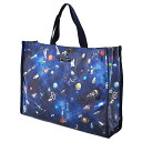【夏得限定10%OFF】プールバッグ スクエアタイプ 撥水 軽量タイプ 未来の惑星探査と宇宙船 子供用 キッズ スクエア おしゃれ ラミネートバッグ 防水 レッ...