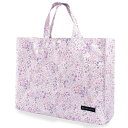 【15日限定10%OFF】プールバッグ スクエアタイプ 撥水 軽量タイプ フローラルミスト 子供用 キッズ スクエア おしゃれ ラミネートバッグ レッスンバッグ 水泳バッグ 手提げ 撥水 小学生 幼稚園 子供 キッズ ビニールバッグ 小学校