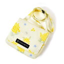 【夏得限定10%OFF】移動ポケット ラージタイプ 付けポケット 撥水 軽量 ミモザフルール 子供用 付けポケット 子供 移動ポケット ポケットポーチ ハンカチ...