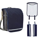 【18日限定5%OFF】ランドセルカバー パッド3点セット ディープネイビー ランドセル カバー ランドセルパッド ショルダーパッド メッシュ クッション 接触...
