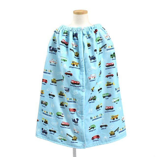 ラップタオル プールタオル アクセル全開はたらく車 水泳 タオル 男の子 巻きタオル キッズ スイミング..