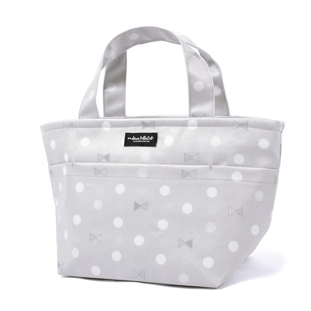 抗菌ランチトート Polka Dot Ribbon お弁当バッグ トートバッグ サブバッグ