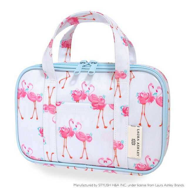 LAURA ASHLEY 裁縫 ソーイングバッグ ミササ製 裁縫セット付き Pretty Flamingo 子供用 裁縫セット 小学生 裁縫 セット 裁縫道具 ソーイングセット 小学校 さいほうセットバッグ 小学生 かわいい おしゃれ 小学校のサムネイル