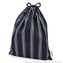 【夏割限定プライス】【ゆうパケット配送】 LAURA ASHLEY 大 体操服袋 Farnworth Stripe 子供用 大 体操服袋 体操服入れ 体操着入れ...