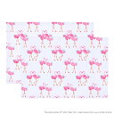 【夏割限定プライス】LAURA ASHLEY ランチョンマット 25cm×35cm 2枚セット Pretty Flamingo 子供用 ナフキン 小学校 幼稚園 給食 ランチクロス テーブル クロス 給食 ランチマット 入園準備 小学生 小学校