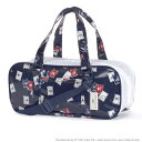 【15日限定10%OFF】【夏割限定プライス】LAURA ASHLEY 画材 絵の具バッグ Stamps Navy 子供用 子供 絵の具 バッグのみ 単品 小学...