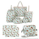 【夏得限定10%OFF】LAURA ASHLEY 入園準備7点セット Ena’s Garden 入園入学 通園バッグ ランチョンマット レッスンバッグ シューズ...