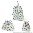 【夏得限定10%OFF】LAURA ASHLEY 入園入学シリーズ 巾着3点セット Ena’s Garden ローラアシュレイ 入園セット 入学セット 入園準備...