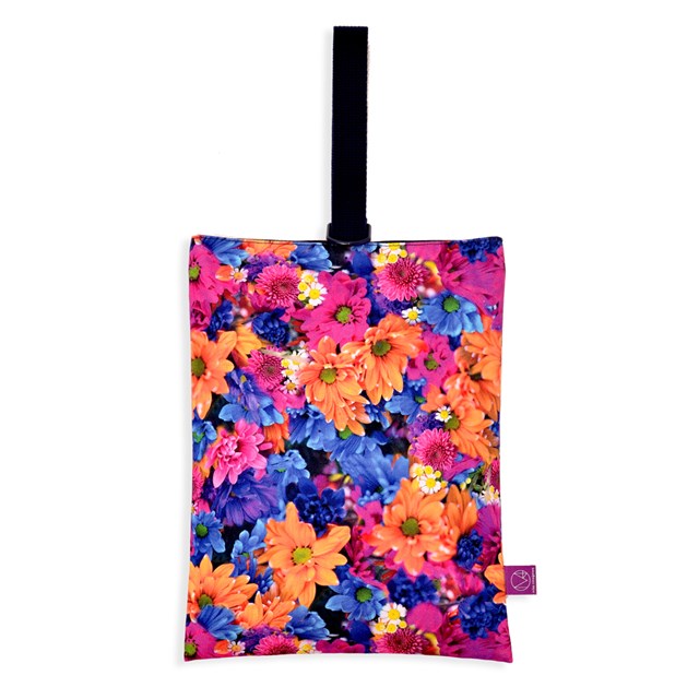 M / mika ninagawa × COLORFUL CANDY STYLE シューズケース リバーシブル マーガレット/デイジー 子供用 リバーシブル 上履き入れ 上履き袋 上靴入れ 幼稚園 シューズ入れ シューズバッグ 保育園 幼稚園 入園グッズ 小学生 小学校 蜷川実花 コラボ