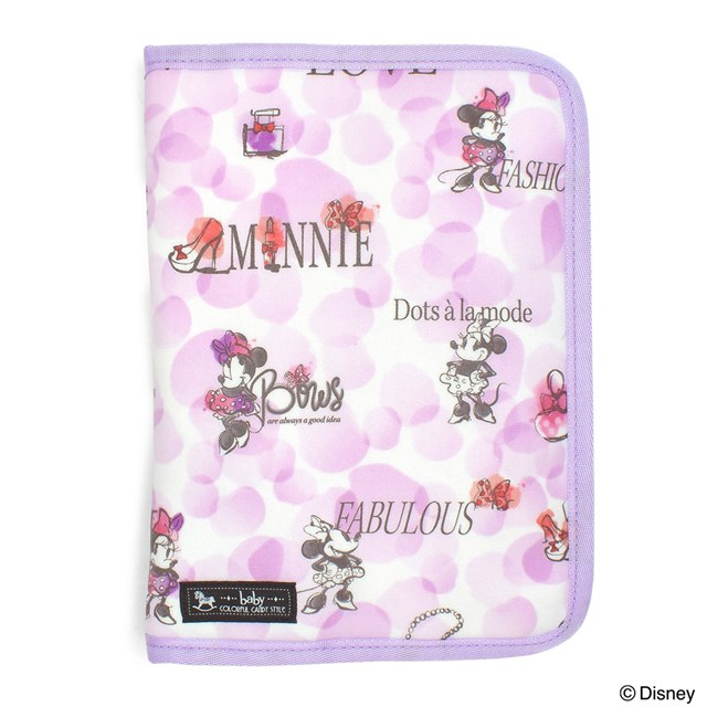 【最大15%OFFクーポン配布中】ディズニー マルチケース/母子手帳ケース ファスナータイプ / Minnie Mouse / EAU SO CHIC / ミニーマウス / カバー ブランド ファスナー おしゃれ シンプル 2人分 二人用 2人用 大きめ お薬手帳ケース 北欧 通帳 お薬手帳