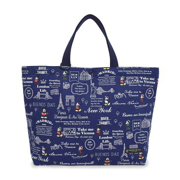 ディズニー マチ付きキルティングレッスンバッグ(ループ付き) / Mickey Mouse / LET’S TRAVEL / ミッキーマウス /