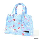 【30日限定 10%OFF】ディズニー プールバッグ レッスンバッグ セミボストンタイプ Ariel THE LITTLE MERMAID アリエル ボストン キッズ おしゃれ ラミネート 水泳バッグ 手提げ 撥水 小学生 幼稚園 子供 ビニールバッグ 小学校