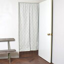 【夏得限定10%OFF】間仕切りカーテン のれん 86cm ×180cm モロッコパターン 暖簾 間仕切りカーテン 仕切りカーテン グレー シンプル 仕切り カ...
