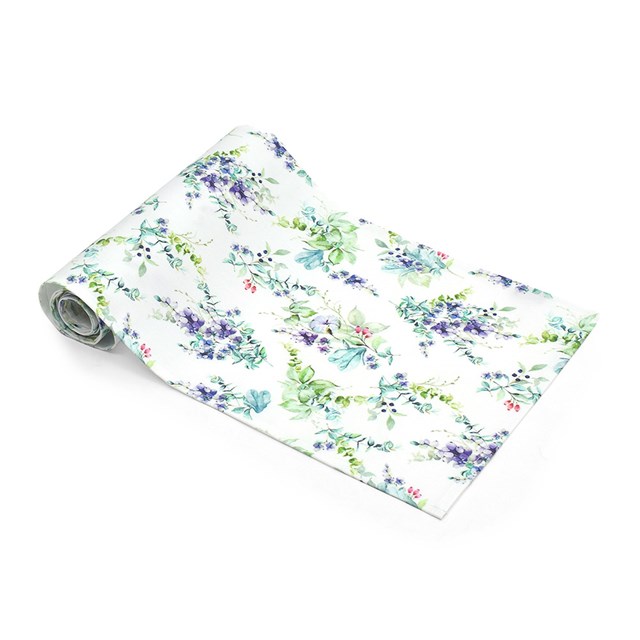 【限定セール価格_37%OFF】テーブルランナー テーブルセンター 30cm×100cm ラミネートタイプ ボタニカルブーケ リーフ ボタニカル ナチュラル 洗濯 織物 防水 ビニール 食卓 ギフト クロス キッチン マット おしゃれ ランナー ccstyle-10054394 COLORFUL CANDY STYLE サンプル画像3