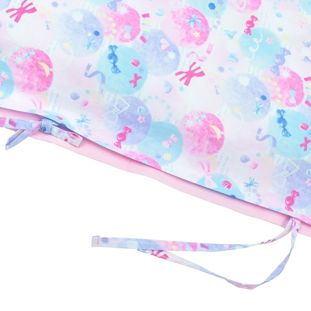 【特別割引30%OFF】布団カバーセット ふわふわキュートなキャンディポップ 掛布団カバー 敷ふとんカバー 枕カバー 子供 キッズ 幼児 ベビー 小学校 3