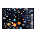 【クーポンで12%OFF 30日終了】連絡袋 B5サイズ 太陽系惑星とコスモプラネタリウム ブラック 子供用 連絡帳 袋 連絡帳入れ 小学生 小学校 かわいい ...