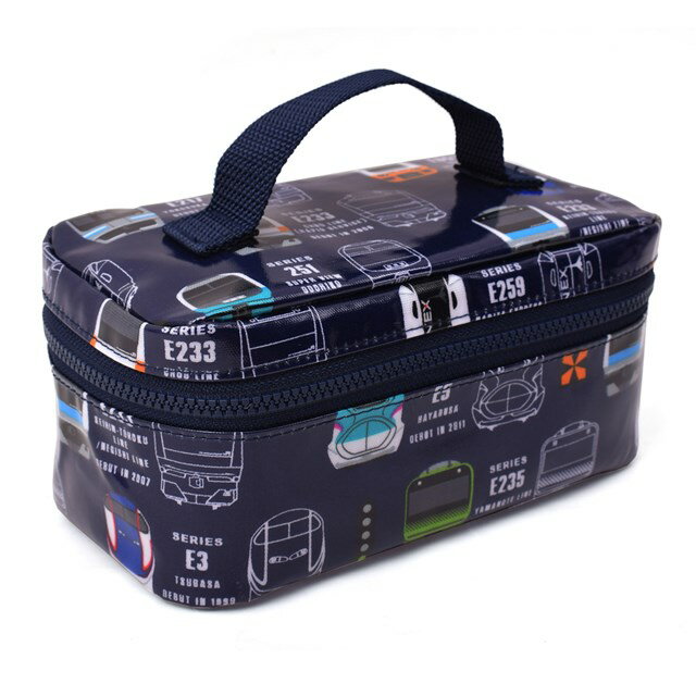 ランチバッグ 弁当袋 バニティ 電車コレクション※JR東日本商品化許諾済 子供用 お弁当 保冷バッグ ランチバッグ 幼稚園 ランチバッグ 保冷のサムネイル