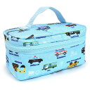 【週末限定 8%OFF】ランチバッグ 弁当袋 バニティ 撥水 軽量 アクセル全開はたらく車 子供用 男の子 お弁当バッグ ランチ バッグ 幼稚園 保育園 小学校