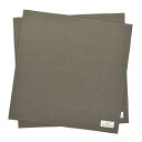 【18日限定5%OFF】ランチクロス 給食ナフキン 45cm×45cm 2枚セット チャコールグレー くすみカラー くすみ無地 子供用 ナフキン 小学校 ランチョンマット 給食 ランチクロス お弁当包み 給食 ランチマット おしゃれ 小学生 小学校