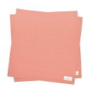 【18日限定5%OFF】ランチクロス 給食ナフキン 45cm×45cm 2枚セット アプリコット くすみカラー くすみ無地 子供用 ナフキン 小学校 ランチョンマット 給食 ランチクロス お弁当包み 給食 ランチマット おしゃれ 小学生 小学校