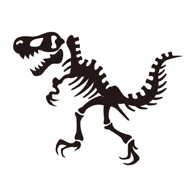 お名前スタンプ (安心スタンダード 15本セット)恐竜の化石 子供用 入園準備 入学準備 名前スタンプ 入園 なまえスタンプ セット 入園 お名前はんこ ひらがな 小学校