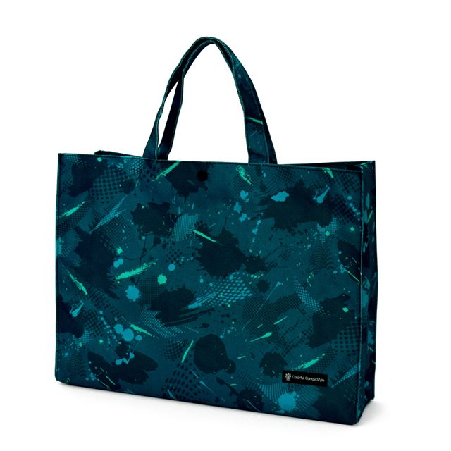 プールバッグ スクエアタイプ 撥水 軽量タイプ フラッシュ 子供用 キッズ スクエア おしゃれ ラミネー..