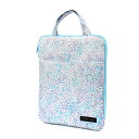【夏得限定10%OFF】タブレット パソコンケース 11インチ 撥水 軽量 フローラルオアシス 小学生 11インチ 縦型 タブレットケース クッション 撥水 耐...