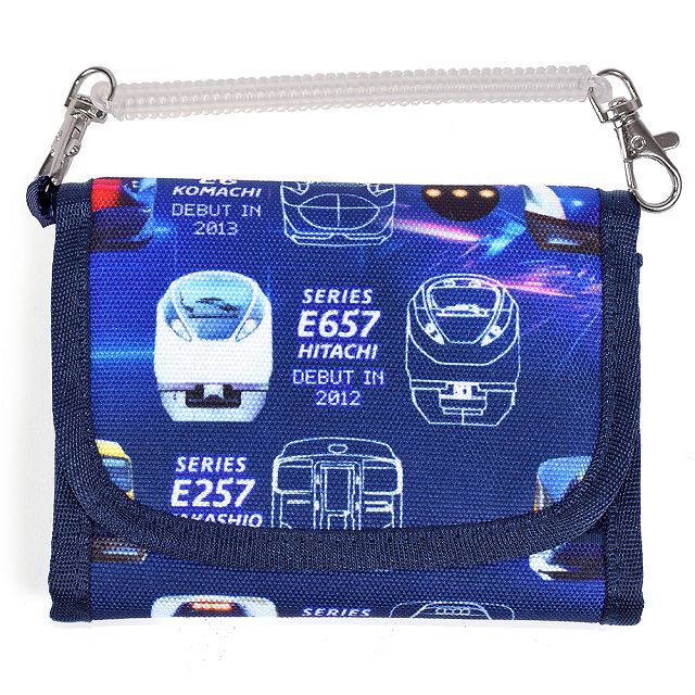 キッズウォレット 財布 撥水 軽量タイプ 電車の顔コレクション ※JR東日本商品化許諾済 子供用 キッズ ..