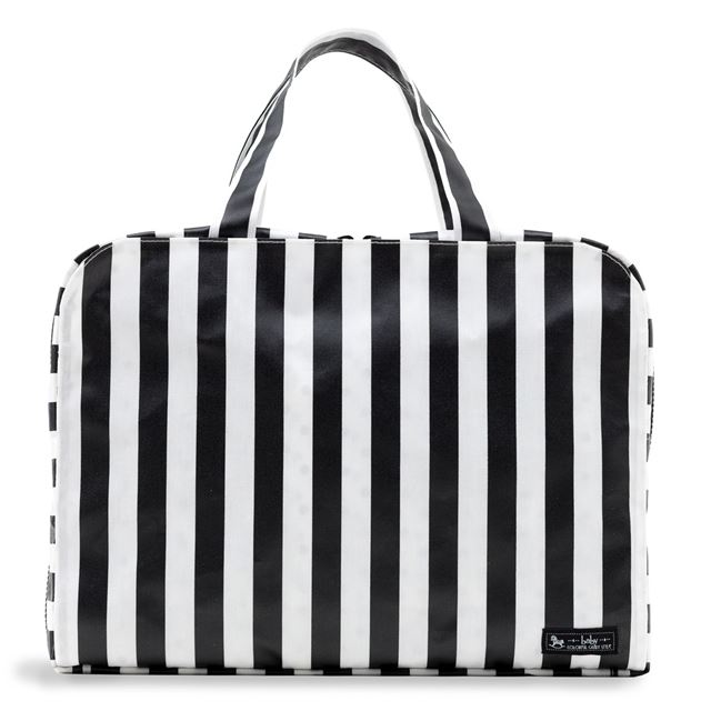 COLORFUL CANDY STYLEのアウトレット おむつポーチ バッグタイプ wide stripe(broadcloth black)｜アングル3