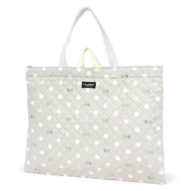decorPolkaDotレッスンバッグキルティングPolkaDotRibbon