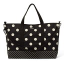 【新スクールアイテム特割フェア開催中】decor PolkaDot レッスンバッグ マチ付き polka dot large(twill black)×polka dot small(twill black) 子供用 手提げバッグ お稽古バッグ 絵本袋 通学 入園グッズ 子供 ピアノ レッスンバック おけいこバッグ ショルダー 小学校