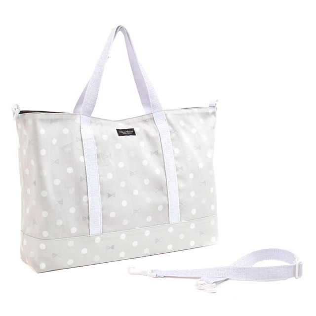 decor PolkaDot レッスンバッグ マチ付き Polka Dot Ribbon 子供用 手提げバッグ お稽古バッグ 絵本袋 通学 入園グッズ 子供 ピアノ レッスンバック おけいこバッグ キルティング ショルダー 肩掛け 小学生 保育園 バッグ 入学 おしゃれ かわいい