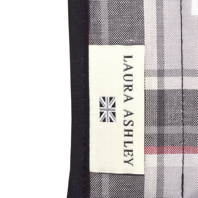 LAURAASHLEYカトラリーケースHighlandcheck子供用幼稚園保育園幼稚園子供スプーンフォークケース入園布