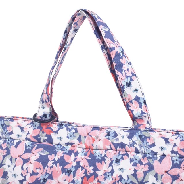 LAURAASHLEYレッスンバッグキルティング(ループ付き)Floret