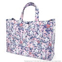 【10 OFFクーポン＆Wプレゼント】LAURA ASHLEY プールバッグ ラミネートバッグ(スクエアタイプ) Floret 子供用 キッズ スクエア おしゃれ ラミネートバッグ 防水 レッスンバッグ 水泳バッグ 手提げ 撥水 小学生 幼稚園 子供 ビニールバッグ 小学校