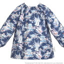【夏得限定10%OFF】LAURA ASHLEY スモック Riviera 子供用 長袖スモック 幼稚園 エプロン 小学生 用 子供 用 書道 高学年 美術 お...