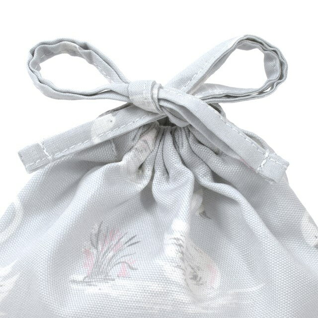 LAURAASHLEY巾着小コップ袋Swans
