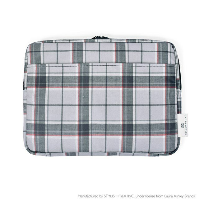 LAURA ASHLEY パソコンケース 11.6インチ Highland check ノートパソコン インナーケース スリーブケースpc ラミネート かわいい おしゃれ