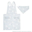 【クーポンで10%OFF 5日まで】【まとめ割対象】 LAURA ASHLEY バッククロス子どもエプロン 100〜120cm Swans 子供用 子供 エプロ...