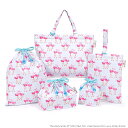 楽天COLORFUL CANDY STYLELAURA ASHLEY 入園入学セット キルティング Pretty Flamingo キルティング レッスンバッグ シューズケース 体操服袋 入園 バッグ セット 入園セット 入学セット 幼稚園 入園グッズ 入学準備 袋 入学 レッスンバッグ セット 巾着袋 小学校