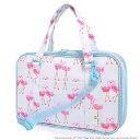 【夏得限定10%OFF】LAURA ASHLEY 書道 習字バッグ Pretty Flamingo 子供用 書道バッグのみ 書道セット 書道バッグ 書道 ケース...