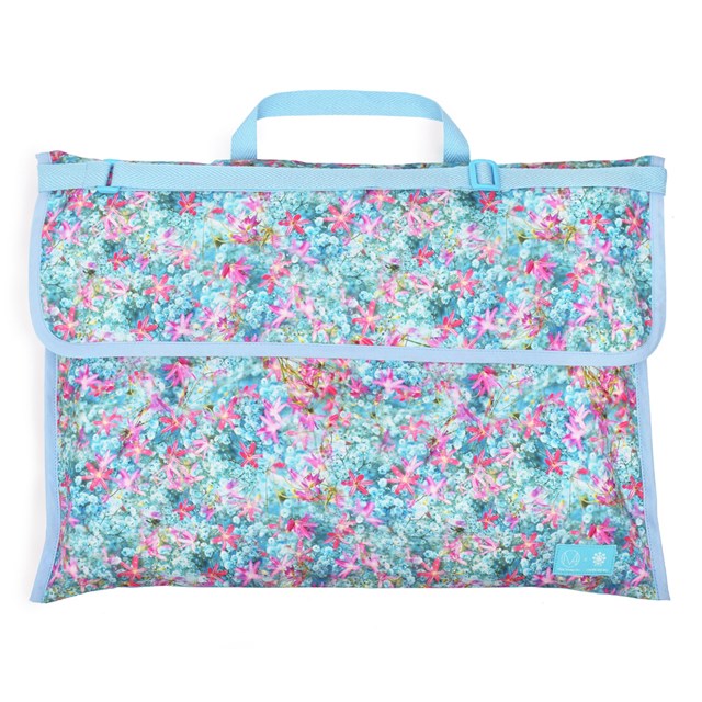 M / mika ninagawa × COLORFUL CANDY STYLE 防災頭巾カバー スタンダード ブルー・ピンク 子供用 背もたれ 防災頭巾 カバー 座布団 防災ずきんカバー 幼稚園 小学校