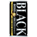 サントリー ボス 無糖ブラック 185g缶 30本 (全国一律送料無料) BOSS コーヒー 無糖 すっきり 深煎り 荒挽き(4)