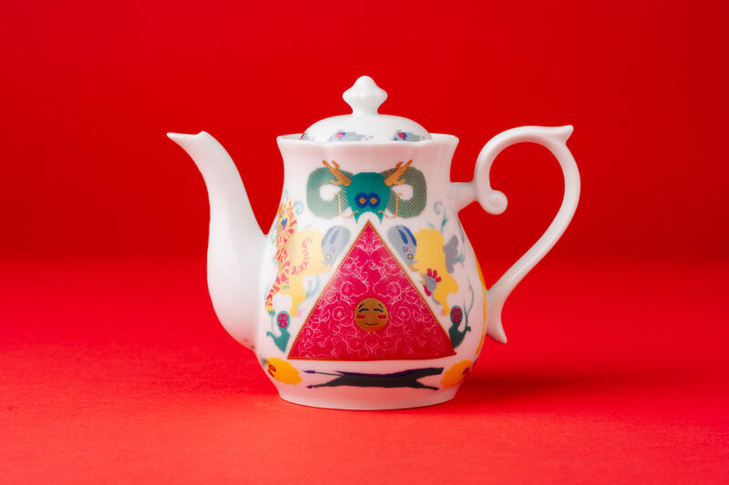 転写民芸 / ポット 食器 GOODS インテリア ホームグッズ 送料無料