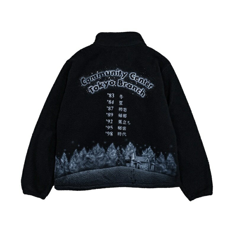 乐天商城 - 【倉庫在庫】CCTB / FROM NORTHERN COUNTRY FLEECE JACKET BLACK送料無料