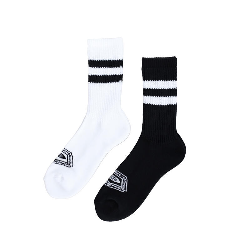 CCTB / CHAIN LOGO SOCKS 2P 靴下 チェーンロゴ SOX スニーカー ソックス ROSTER SOX ロスターソックス WHITE ホワイト 白 BLACK ブラック 黒 MENS メンズ LADIES レディース 　　当店通常価格：3,300円(税込)