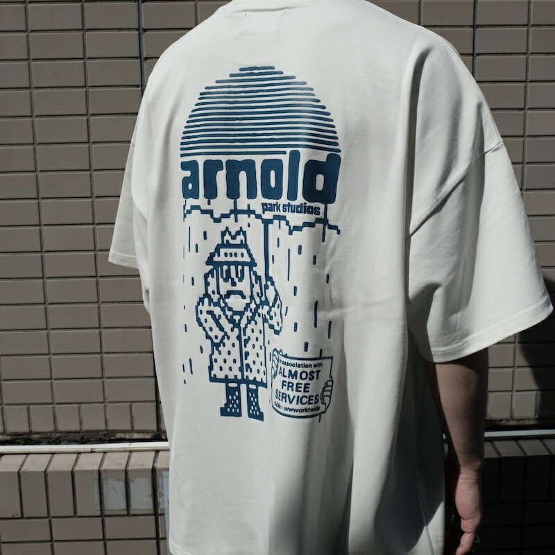 ARNOLD PARK STUDIOS / RAIN MAN SHORT SLEEVE ANTIQUE WHITE 25SS 送料無料